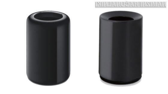 Podjetje Ideaca cilindrične koše za smeti, ki spominjajo na novi Mac Pro, trži že vse od leta 2006.