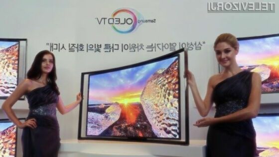 Samsungov izjemen televizor OLED si bodo zaradi visoke cene lahko privoščili le redki!