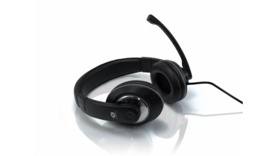 Conceptronic slušalke z mikrofonom so udobne in kvalitetne.