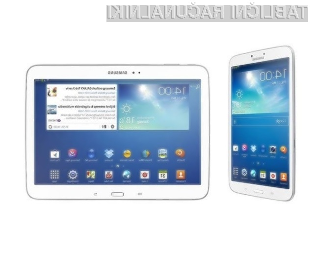 Tablični računalniki Samsung Galaxy Tab 3 ponujajo odlično razmerje med zmogljivostjo in ceno!