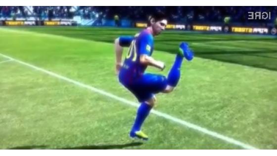 Igralci v igri FIFA se včasih gibljejo nenavadno ...