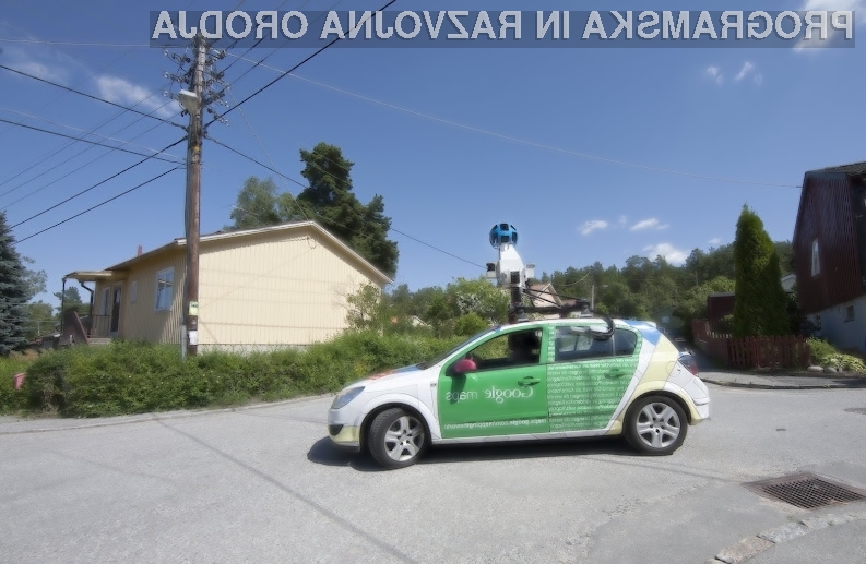 Google pričel z vožnjo po slovenskih ulicah in fotografira mesta za Street View