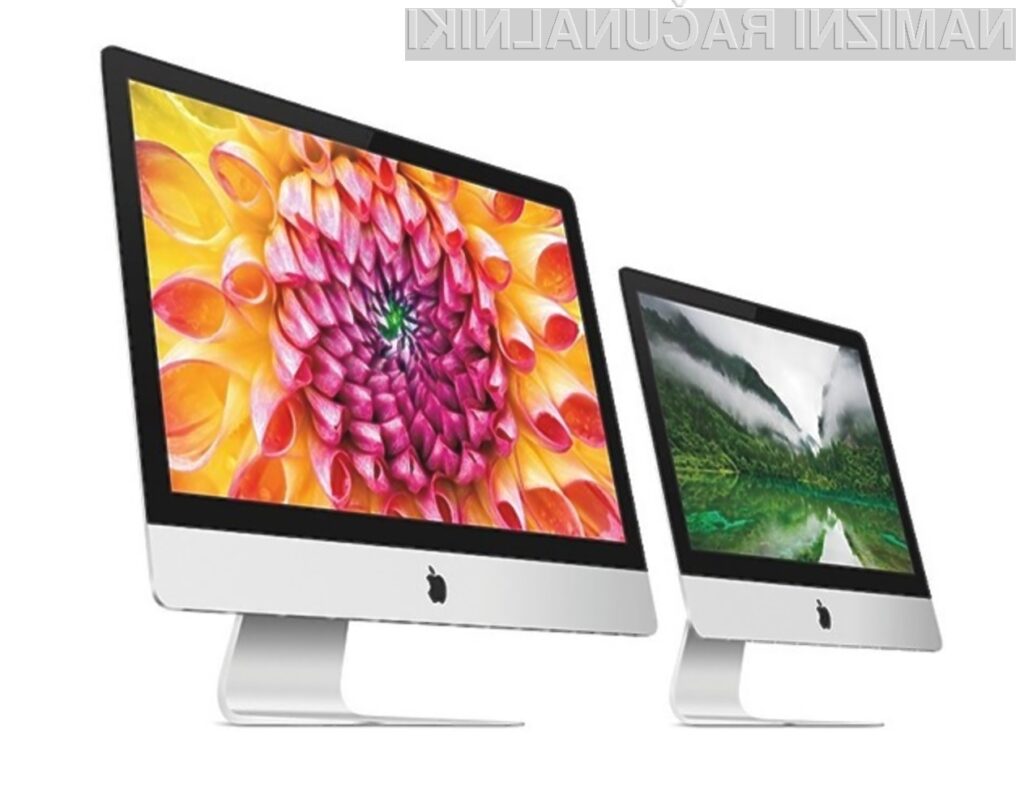 Novi namizni računalniki Apple iMac so opremljeni z zmogljivejšimi procesorji, prenovljeno grafiko in hitrejšo brezžično povezavo!