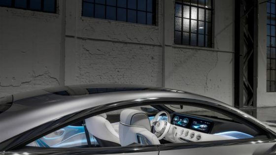 Vgrajeni navigacijski sistem za Mercedes-Benz konceptni S-Class Coupé