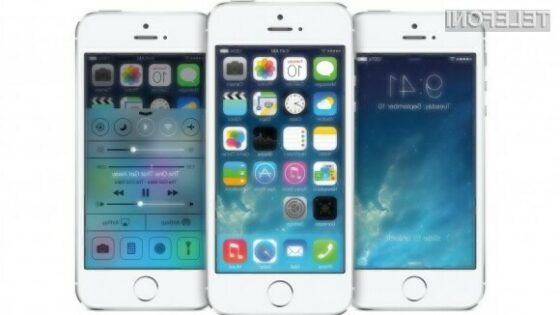 Pametni mobilni telefon Apple iPhone 5S je prevzel lovoriko najzmogljivejšega na modrem planetu!