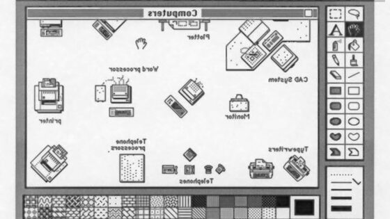 Program MacPaint je med letoma 1984 in 1988 navduševal lastnike Applovih osebnih računalnikov Macintosh!