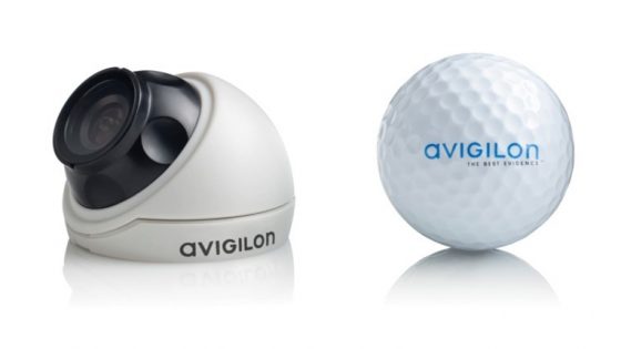 Avigilon HD Micro Dome kamera v velikosti golf žogice