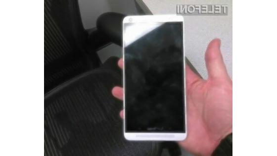 Mobilnik HTC One Max bo zlahka prepričal tudi najzahtevnejše uporabnike.