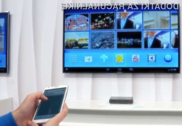 Samsung HomeSync je namenjen shranjevanju in takojšnjemu deljenju večpredstavnostnih vsebin prek zasebnega oblaka.