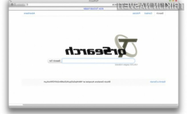 Z uporabo spletnega iskalnika TorSearch vaša zasebnost ne bo ogrožena!