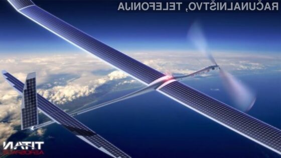 Letalo Solara 10 podjetja Titan Aerospace lahko brez pristanka preleti kar 4,5 milijonov kilometrov!
