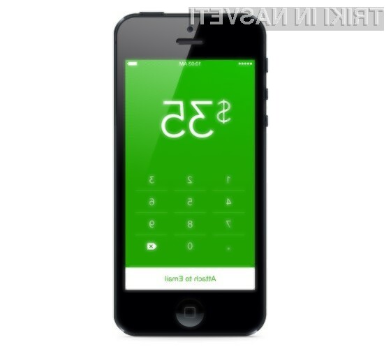 Spletno storitev Square Cash lahko uporabljamo tudi na mobilnih napravah Android in iOS.
