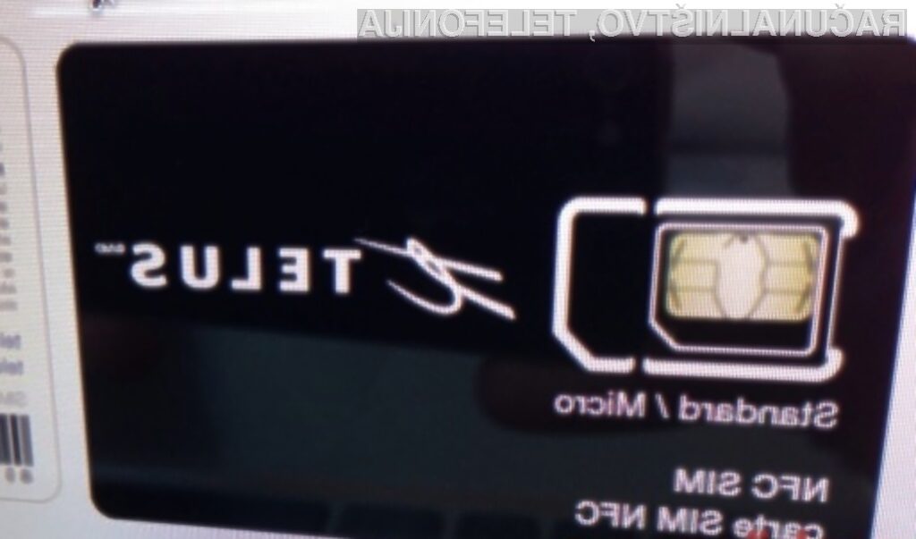 Telefonske kartice SIM bodo kmalu bogatejše za brezstično tehnologijo NFC!