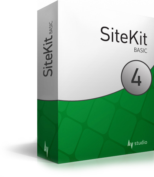 SiteKit Basic je zasnovan na uporabniško enostavnem in preizkušenem urejevalniku vsebine (CMS), ki omogoča varno spletno komuniciranje in poslovanje  ter optimalno prilagajanje različnim zaslonom.