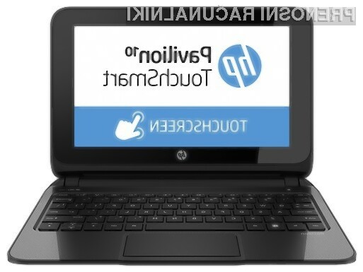 Prenosnik HP Pavilion 10 TouchSmart bo kot nalašč za deskanje po spletu in enostavnejša pisarniška opravila!