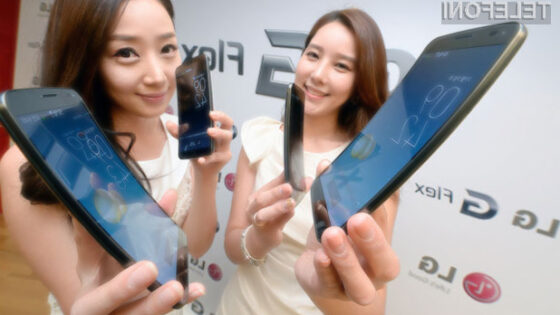 Ukrivljeni mobilnik LG G Flex si bodo lahko privoščili te tisti z nekoliko debelejšimi denarnicami