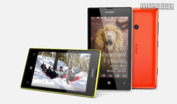 Za pametni mobilni telefon Nokia Lumia 525 bo pri nas potrebno odšteti le okoli evrskega stotaka!