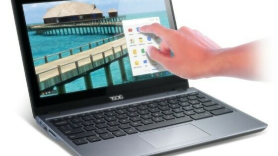 Kompaktni prenosni računalnik na dotik Acer Chromebook bo zlahka prepričal tudi nekoliko zahtevnejše uporabnike!