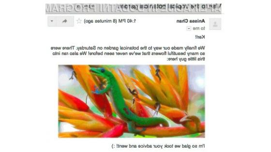 Samodejni prikaz slik v Gmailu so uporabniki sprejeli z odprtimi rokami!