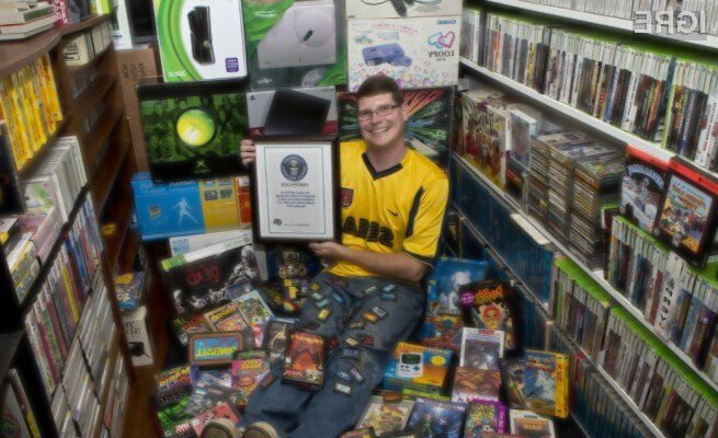 Michael Thomasson je ponosen lastnik več kot 11.000 računalniških iger!