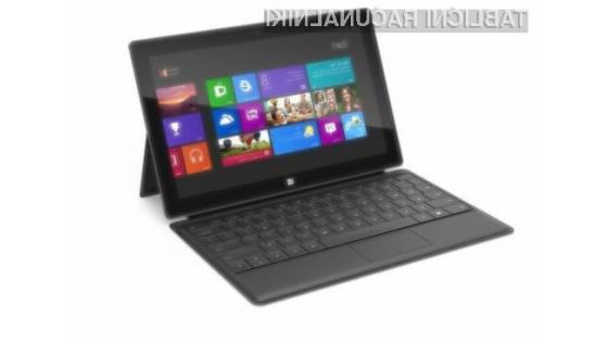 Microsoft naj bi manjši tablični računalnik Surface ponudil v prodajo še pred pomladjo.