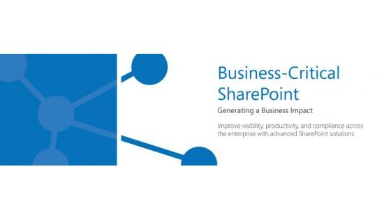 Agito je edino slovensko podjetje v Microsoftovem programu Business Critical SharePoint