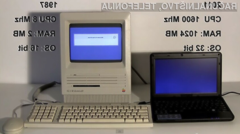 Kdo je hitrejši? Mac iz leta 1987 ali PC iz leta 2011?