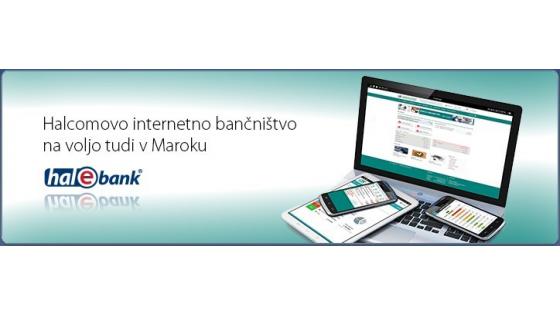 Halcomovo internetno bančništvo v produkciji v banki Crédit du Maroc