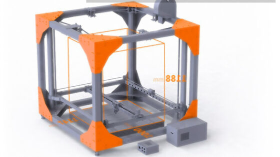 S tem 3D tiskalnikom lahko natisnete pohištvo.