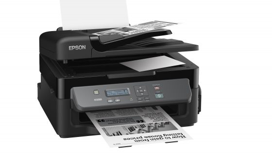 Epsonov WorkForce M200 je črnobeli tiskalnik z nizko porabo.