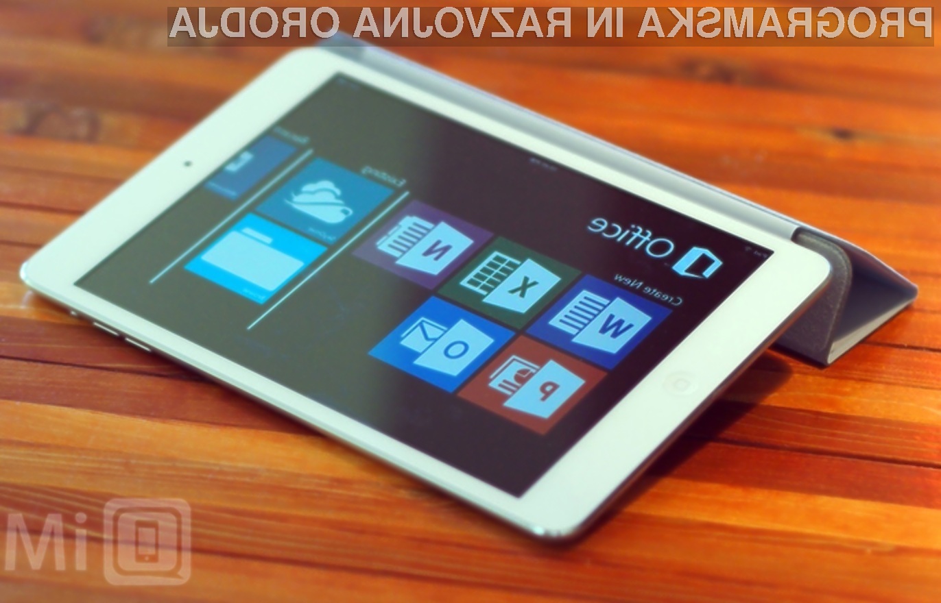 Microsoft Office kmalu še za iPad Računalniške novice