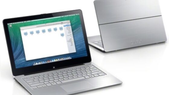 Operacijski sistem OS X bi se odlično prilegal prenosnim računalnikom Sony VAIO.