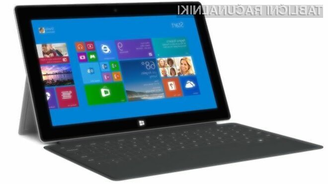 Prenovljeni tablični računalnik Microsoft Surface 2 se ponaša še s hitro mobilno povezavo 4G/LTE.