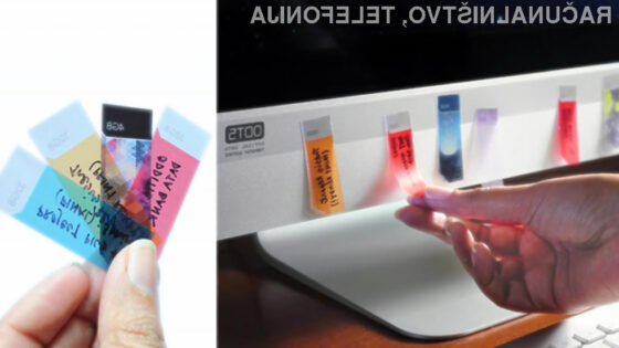 Samolepilni pomnilniški listki dataSTICKIES naj bi poenostavili in pohitrili prenos podatkov med različnimi napravami.