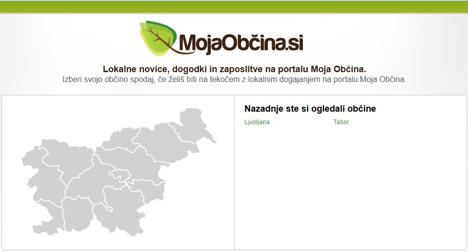 MojaObčina.si je lokalni vir za novice, dogodke, zanimivosti, razprave in ostale lokalne informacije iz tvoje občine.