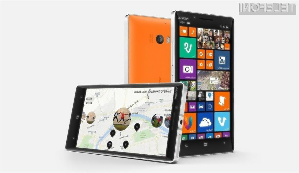 Na pametne mobilnem telefonu Nokia Lumia 930 bo nameščen najnovejši Microsoftov operacijski sistem Windows Phone 8.1.