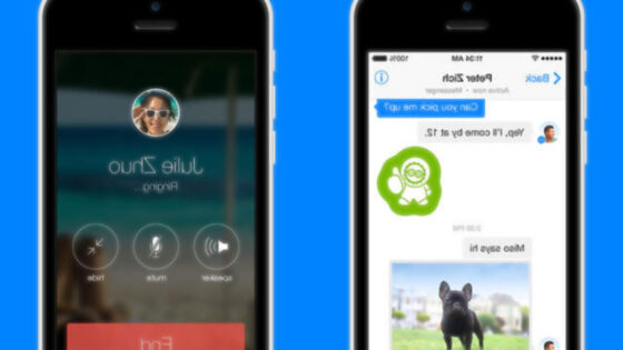 Z uporabo prenovljene mobilne aplikacije Facebook Messenger lahko pokličemo Faccebookove prijatelje kjerkoli je na voljo dostop do interneta.