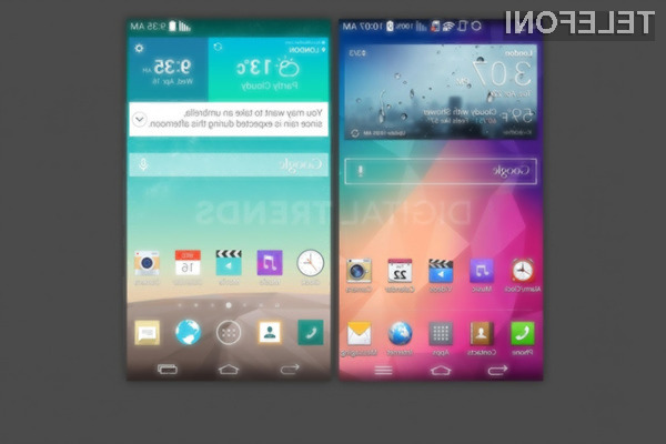 Prenovljeni grafični vmesnik za mobilnik LG G3 bo naravnost fantastičen!