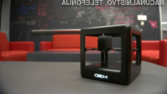 3D tiskalnik M3D Micro bo kljub kompaktnim dimenzijam in nizki ceni zlahka prepričal tudi zahtevnejše uporabnike!