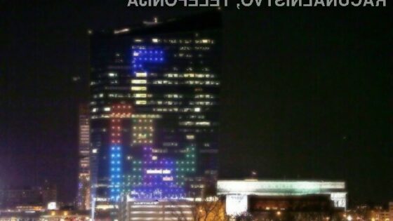 Za postavitev največje računalniške igre vseh časov je bilo potrebnih kar 1.500 svetilk LED.