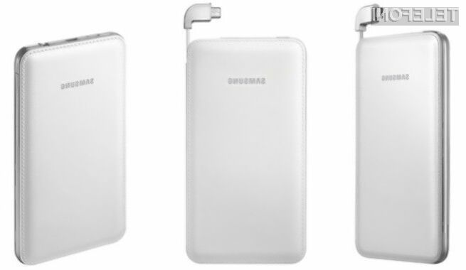 Zunanja baterija Samsung EB-PG900B bo prišla v poštev predvsem pri daljših potovanjih!