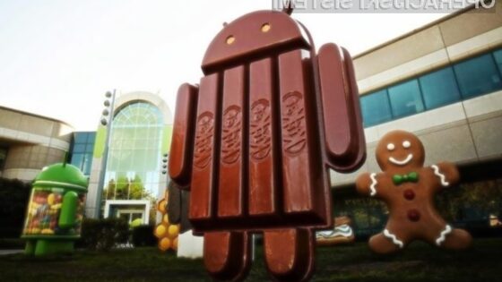 Najnovejši Android 4.4 KitKat zaradi velike »razdrobljenosti« težko zaide na starejše mobilne naprave