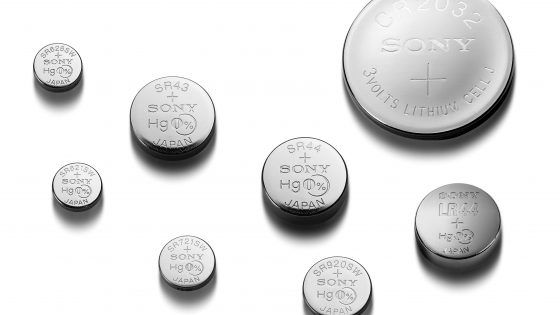 Sonyjeve mikro baterije ne vsebujejo škodljivega živega srebra.