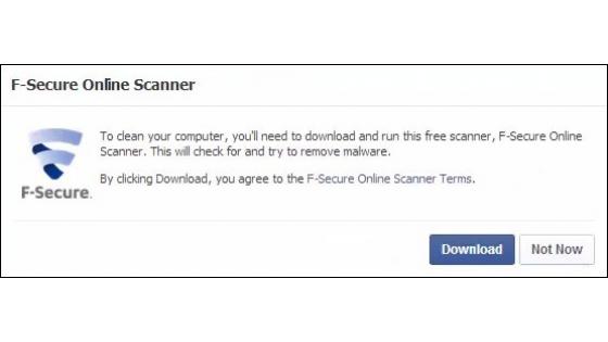 Facebook bo okuženim uporabnikom omogočil čiščenje računalnikov s protivirusnim programom F-Secure