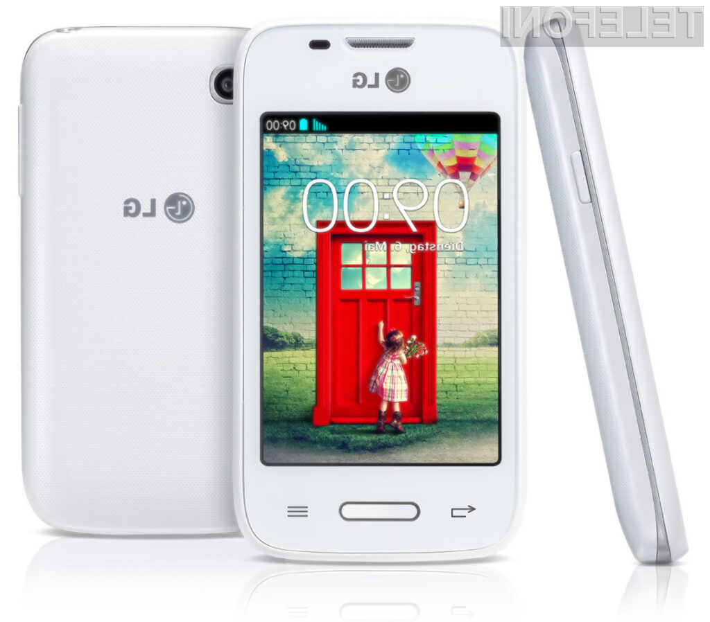 Mobilnik LG L35 je kljub nizki ceni opremljen z mobilnim operacijskim sistemom Android 4.4 KitKat.