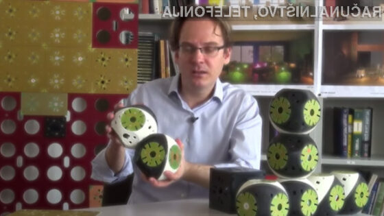 Z roboti Roombots lahko oblikujemo pohištvo po želji zgolj z uporabo gest ali glasovnih ukazov.