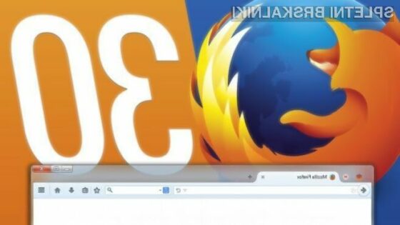 Spletni brskalnik Firefox 30 navdušuje v vseh pogledih!