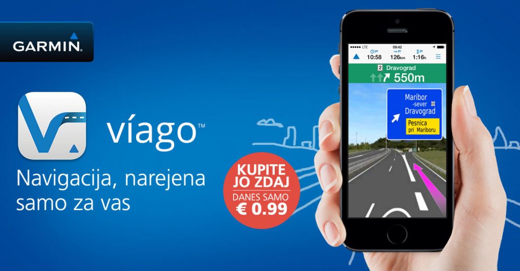 Garmin Viago je navigacija za Android in iOS, ki jo lahko nadgradite tudi z offline uporabo.