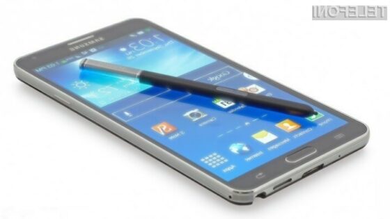 Mobilnik Samsung Galaxy Note 4 bo k nam po vsej verjetnosti zašel že konec septembra!