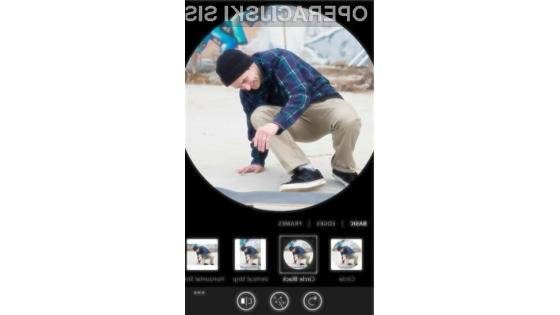 Mobilni program Photoshop Express za Windows Phone se vam bo zlahka prikupil!